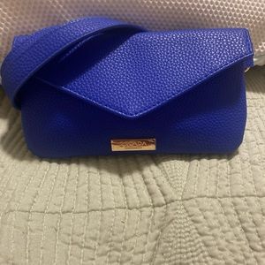 NWOT. Escada Fragrance Crossbody Faux Leather mini bag.